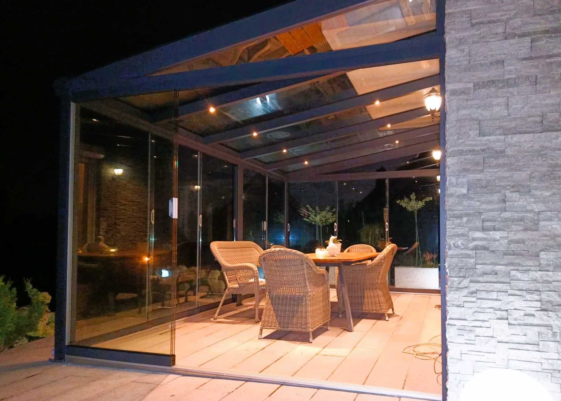 Ogród zimowy zadaszenie tarasu oranżeria pergola Cała Polska 300x606