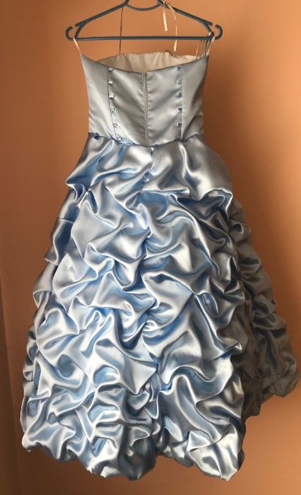 Выпускное (вечернее) эксклюзивное платье со стразами + подъюпник