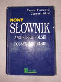 Nowy słownik angielsko polski,  polsko angielski. T. Piotrowski