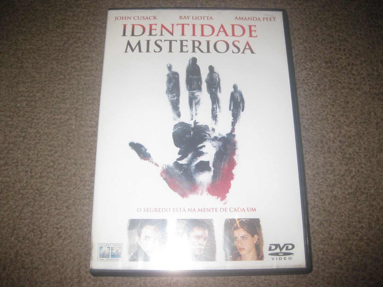 DVD "Identidade Misteriosa" com John Cusack