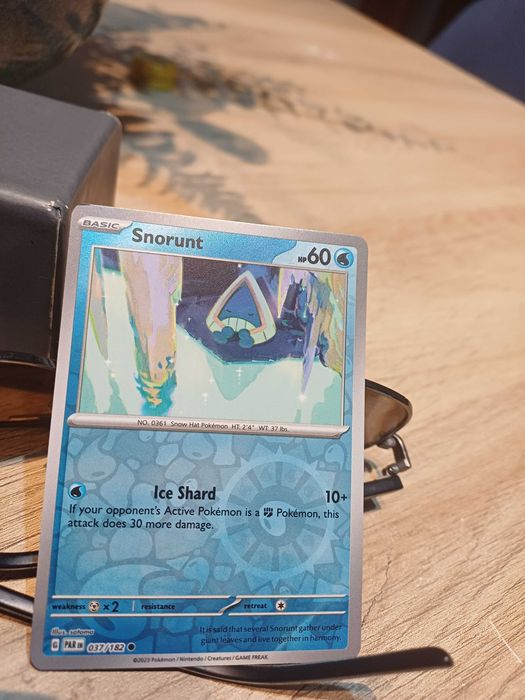 Carta Pokémon Snorunt [Reverse Holo] #37