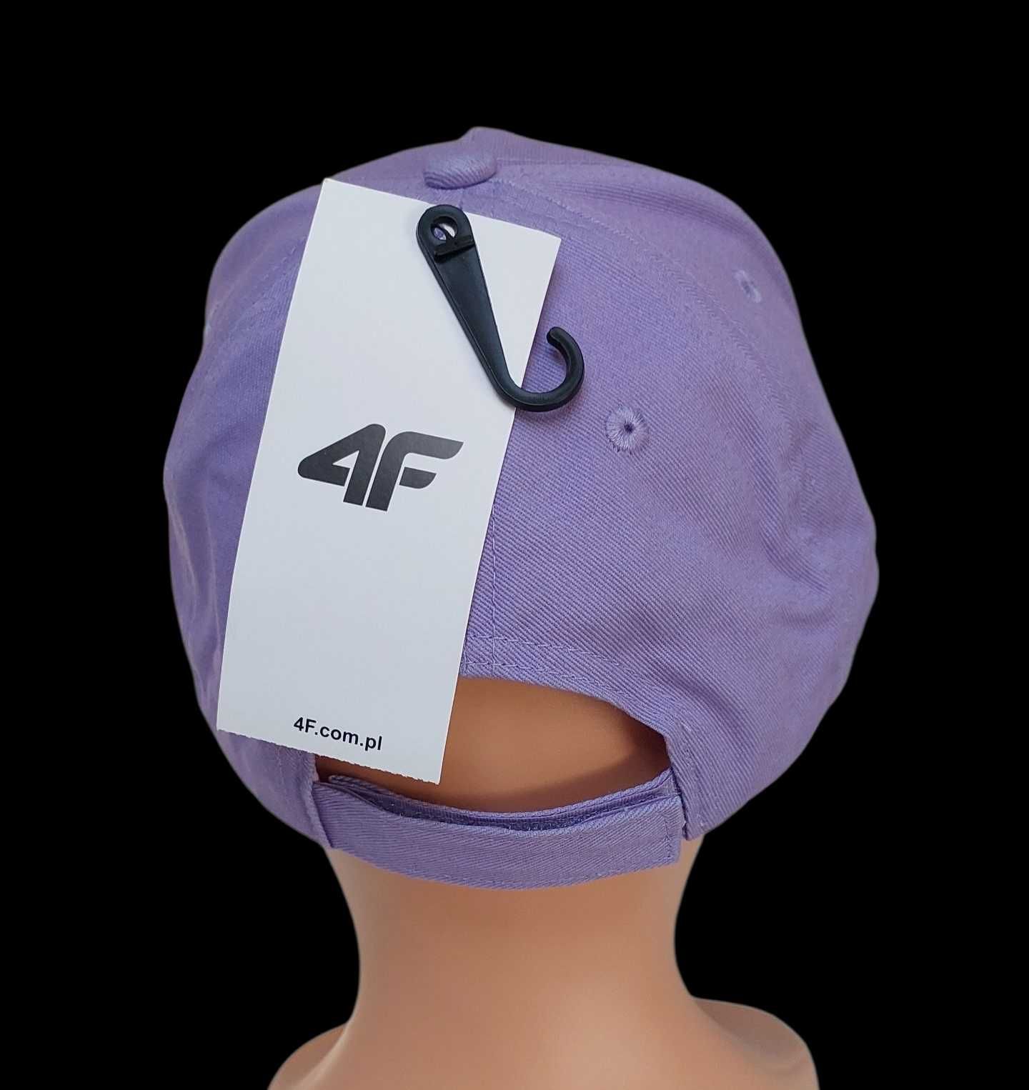 Fioletowa czapka 4F z wyszywanym logo , R. UNI