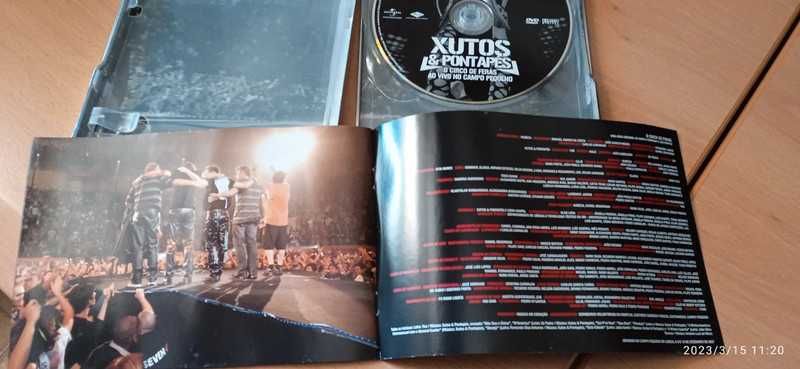 DVD Xutos & Pontapés ao vivo no Campo Pequeno 2008