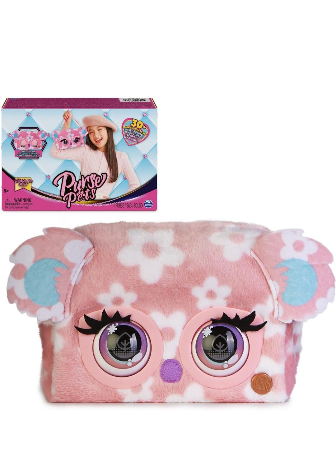 Fluffy Fashion Purse Pets Koala сумка інтерактивна