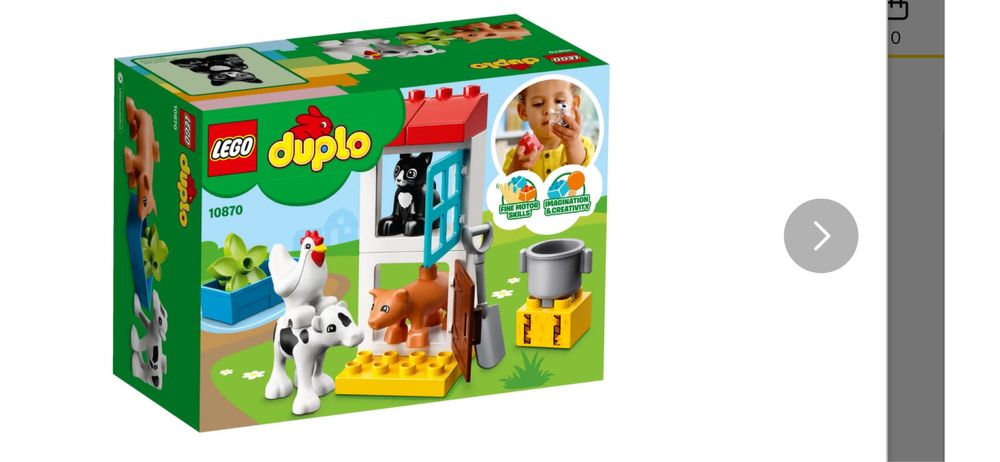Duplo Zwierzeta Hodowlane 10870