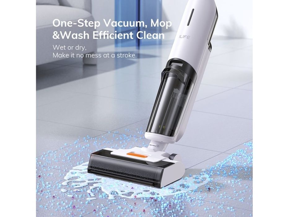 Com garantia até 2028 - ILife W90 Aspirador Vertical em Seco e Húmido