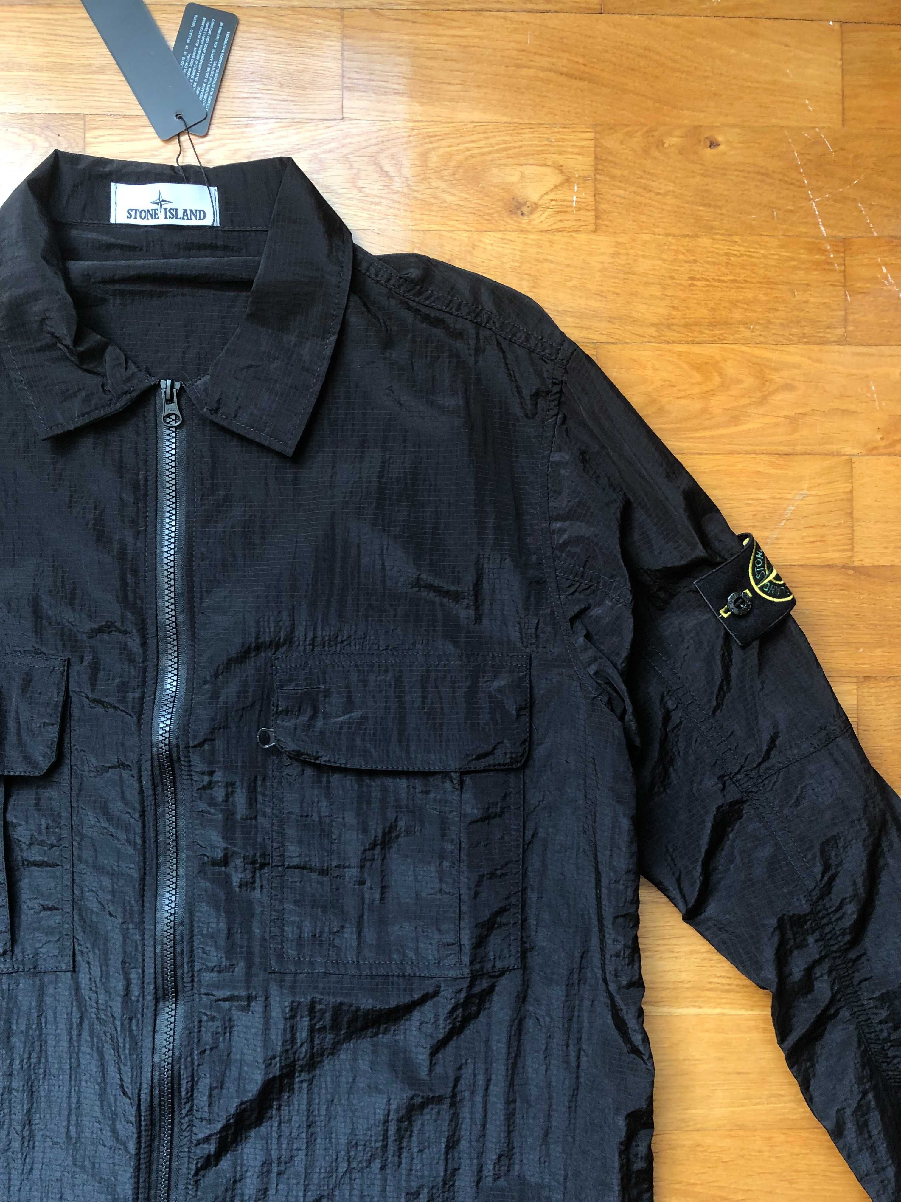 Сорочка Stone Island Nylon Metal Ripstop black