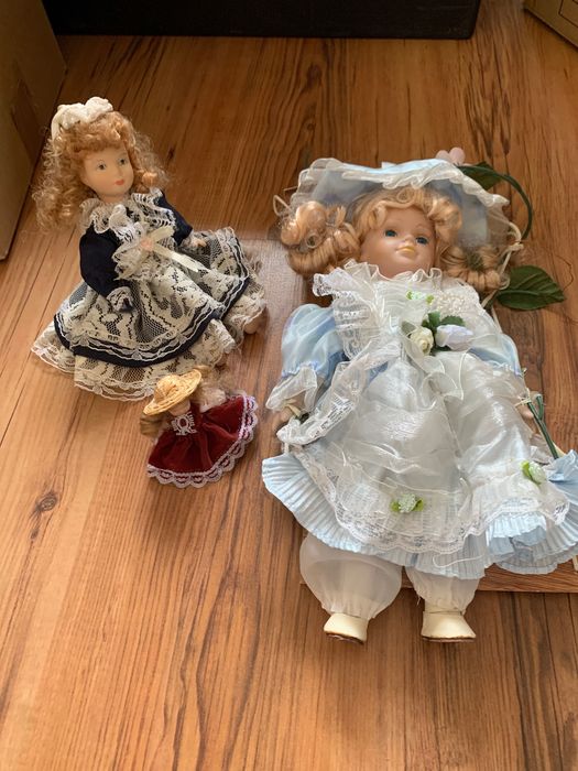 Lalki laleczki porcelanowe