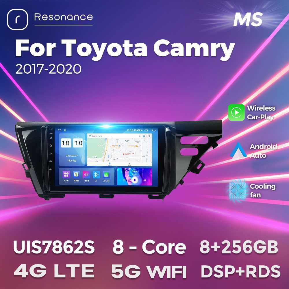 Штатна магнітола Toyota Camry 70 GPS навігація Тойота Android