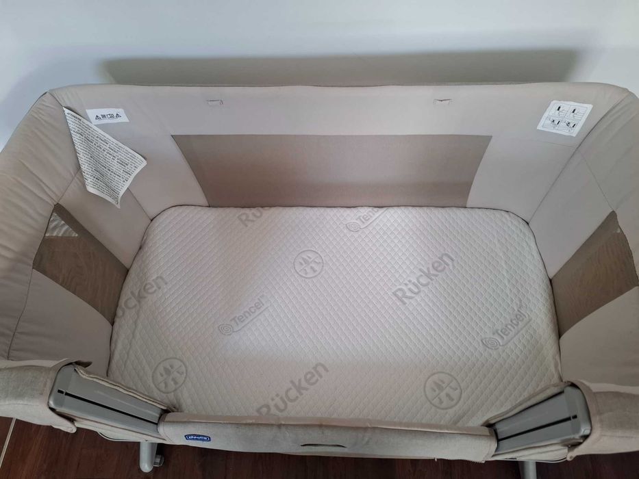 Materac niemowlecy Rücken do lozeczka chicco next2me forever