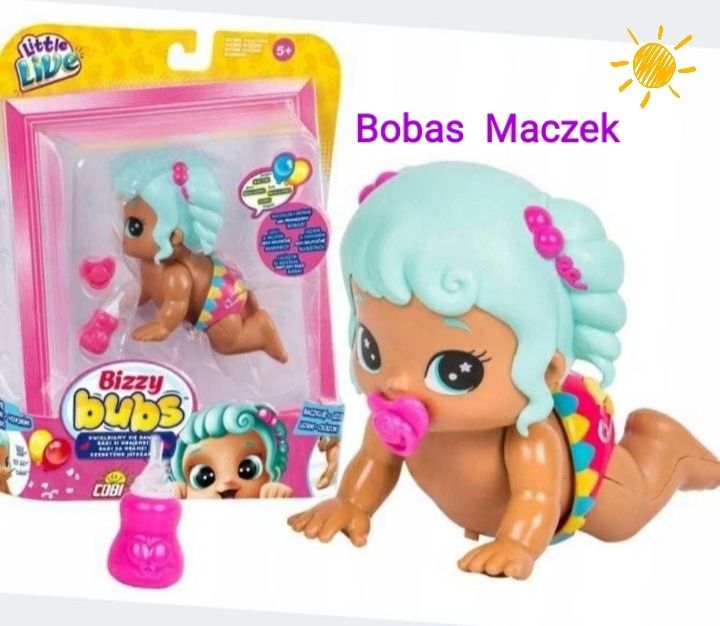 Lalka raczkująca bizzy bubs Maczek