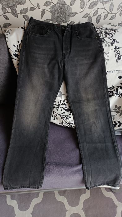 Jeansy szerokie Zara