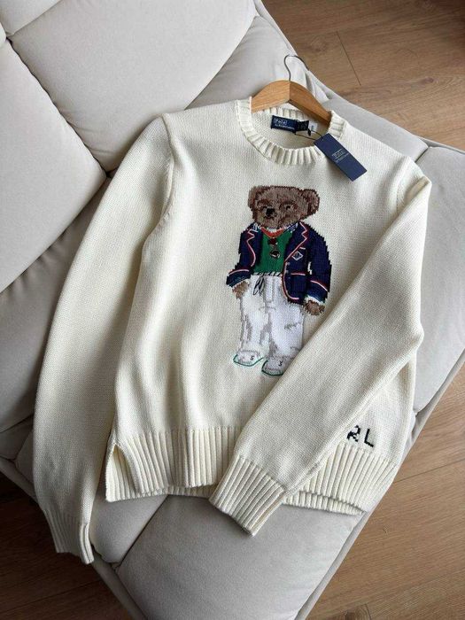 Sweter Polo Ralph Lauren! Kolekcja Misie Bear! Różne modele XS S M L