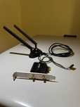 Placa de Rede ASUS PCE-AX58BT -  Wi-Fi 6 AX3000 + Bluetooth 5.0