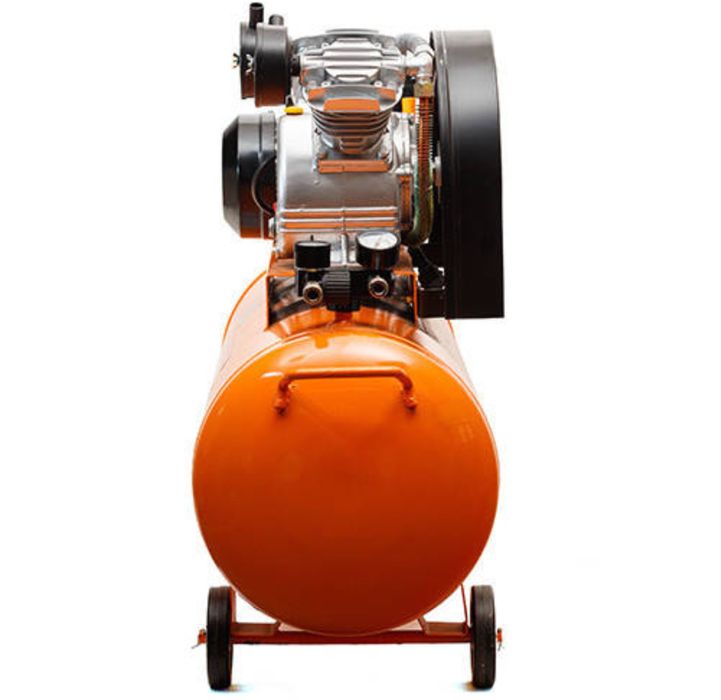 Компресор двоциліндровий Rebiner 120 л РОЗПРОДАЖ