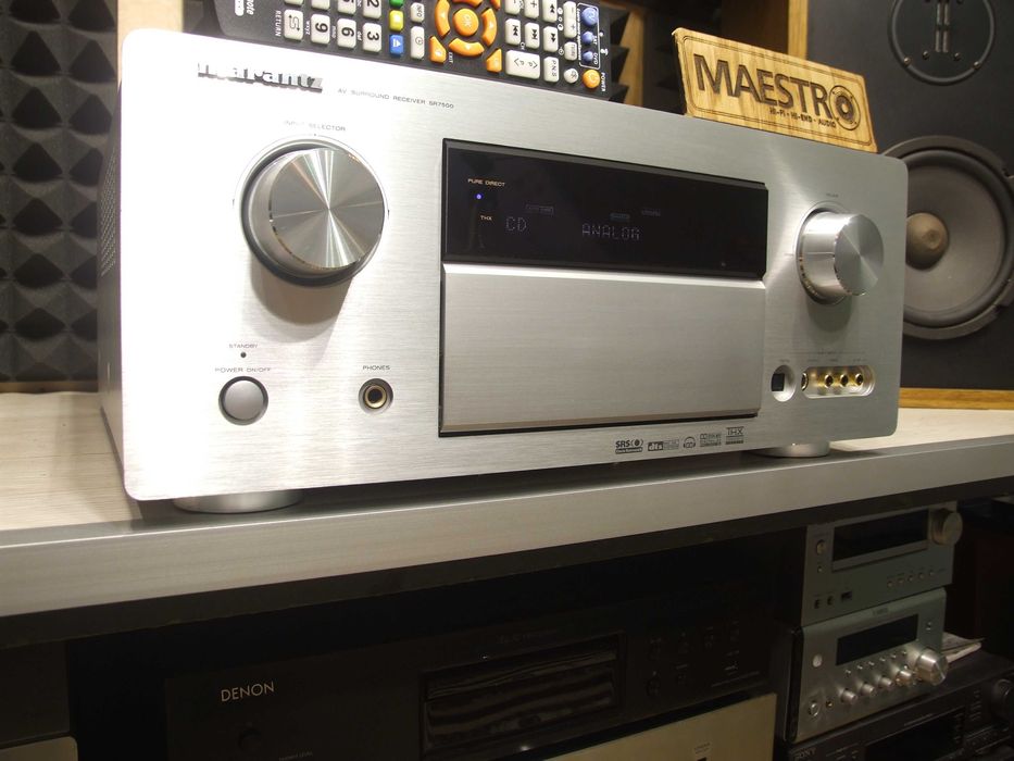 AV ресівер 7.1 Marantz SR-7500. 7х120. 6-16 Ом. 14 кг. Без передплати