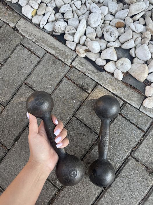 2 гантели по 4 кг