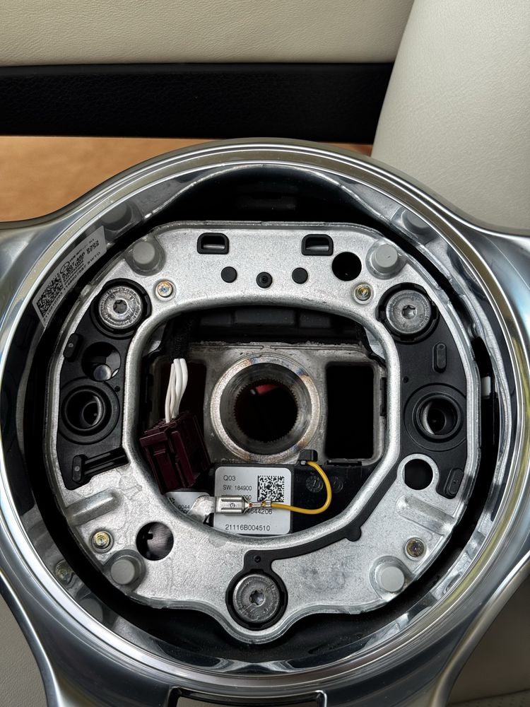 Kierownica Mercedes Sprinter w907 w910 Skóra Manetki Multifunckcja ori