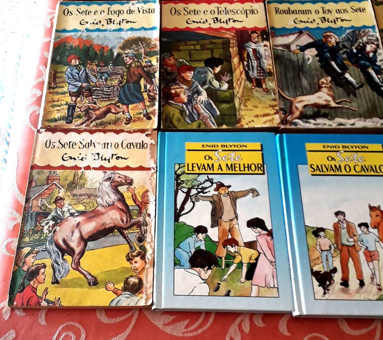 Enid Blyton  -  Séries Mistérios / Os Sete / Colégio das Quatro Torres