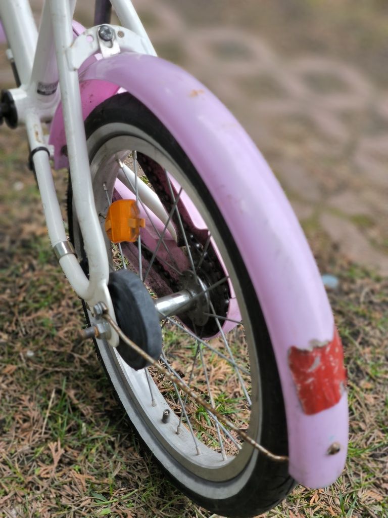 2x Rower decathon 16" dla dziewczynki i dla chlopca