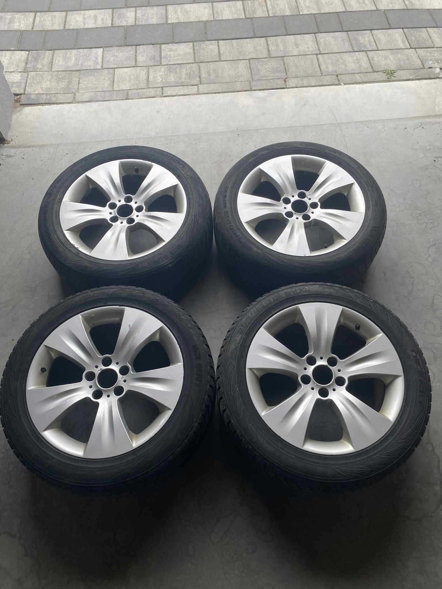 FELGI 19" z OPONAMI 255 i 285 zimowymi BMW OEM Styling 213 komplet X5