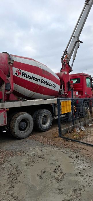 Beton towarowy pompo gruszka