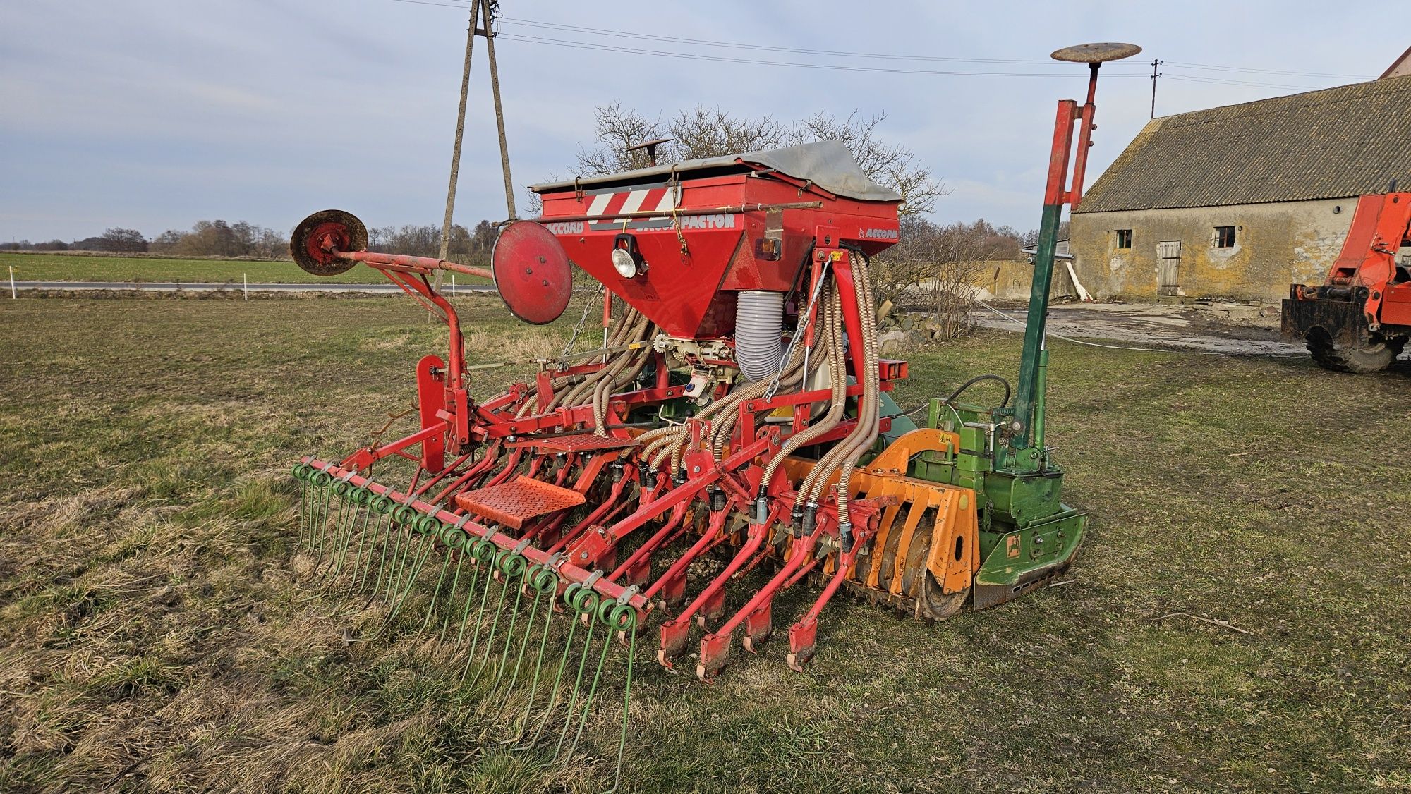 Agregat brona wirowa amazone ke302,  siewnik accord