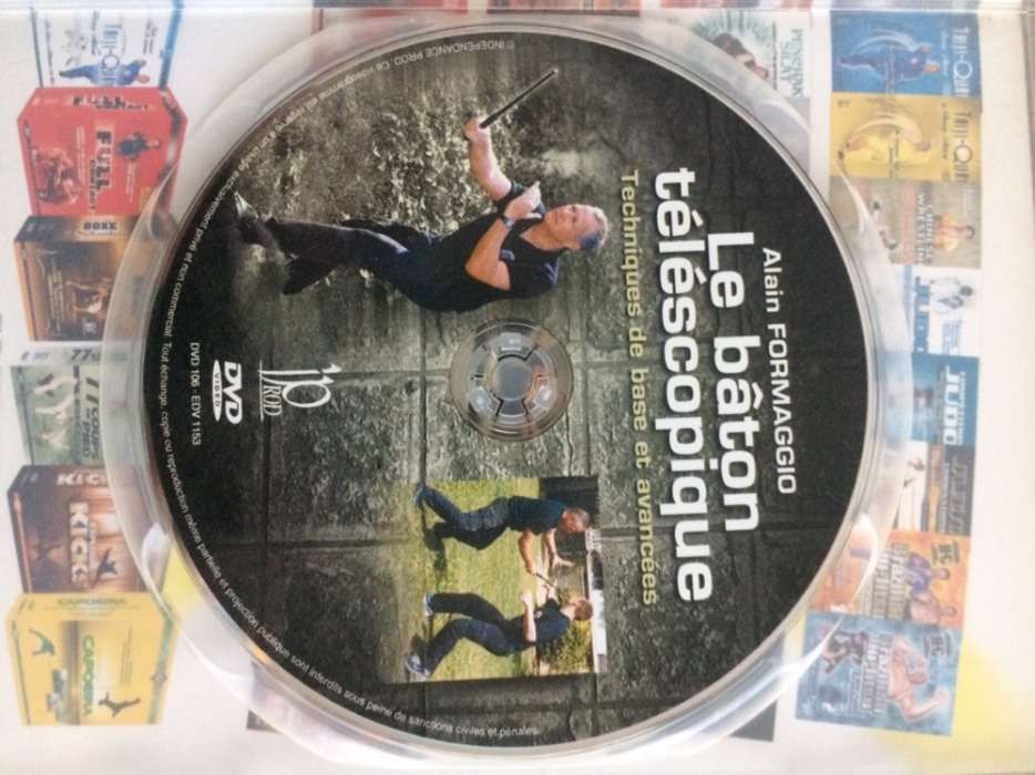 DVD de bastão artes marciais