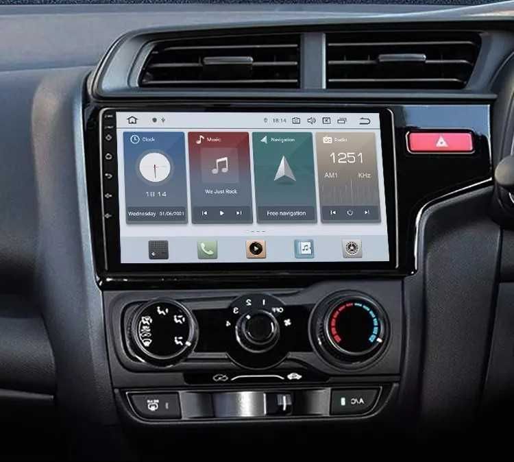 Auto Radio Honda Jazz Fit 2 Din Ano 2014 e 2015