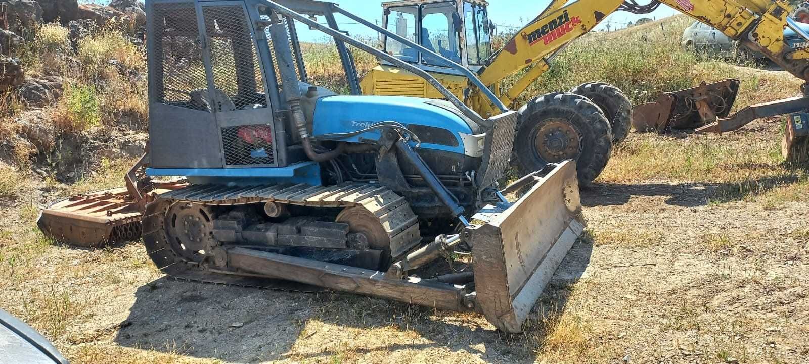 Trator rastos Landini Trekker 105
