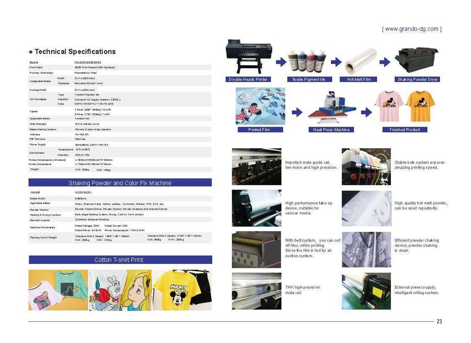 Impressora DTF Grando GD-4720