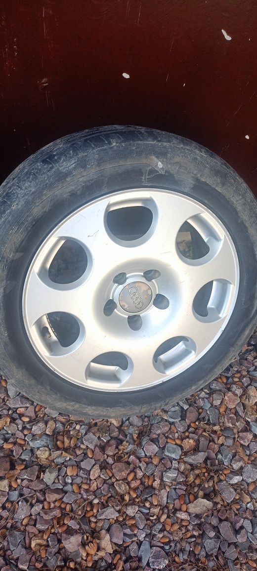 Alufelgi audi A6 C5 A4 b6 5x112 16 cali z oponami letnimi