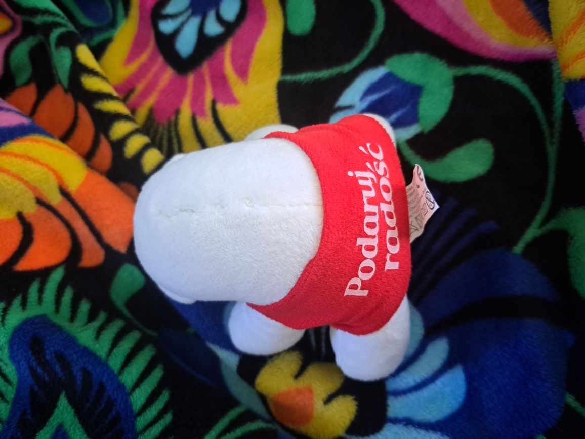 Maskotka pluszak miś coca cola