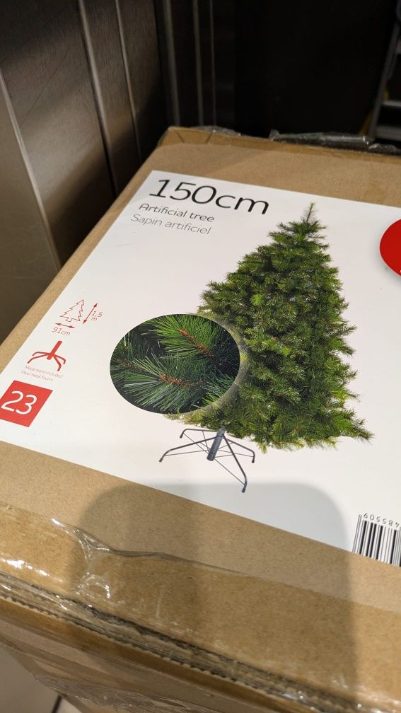 Árvore de natal 150cm como nova