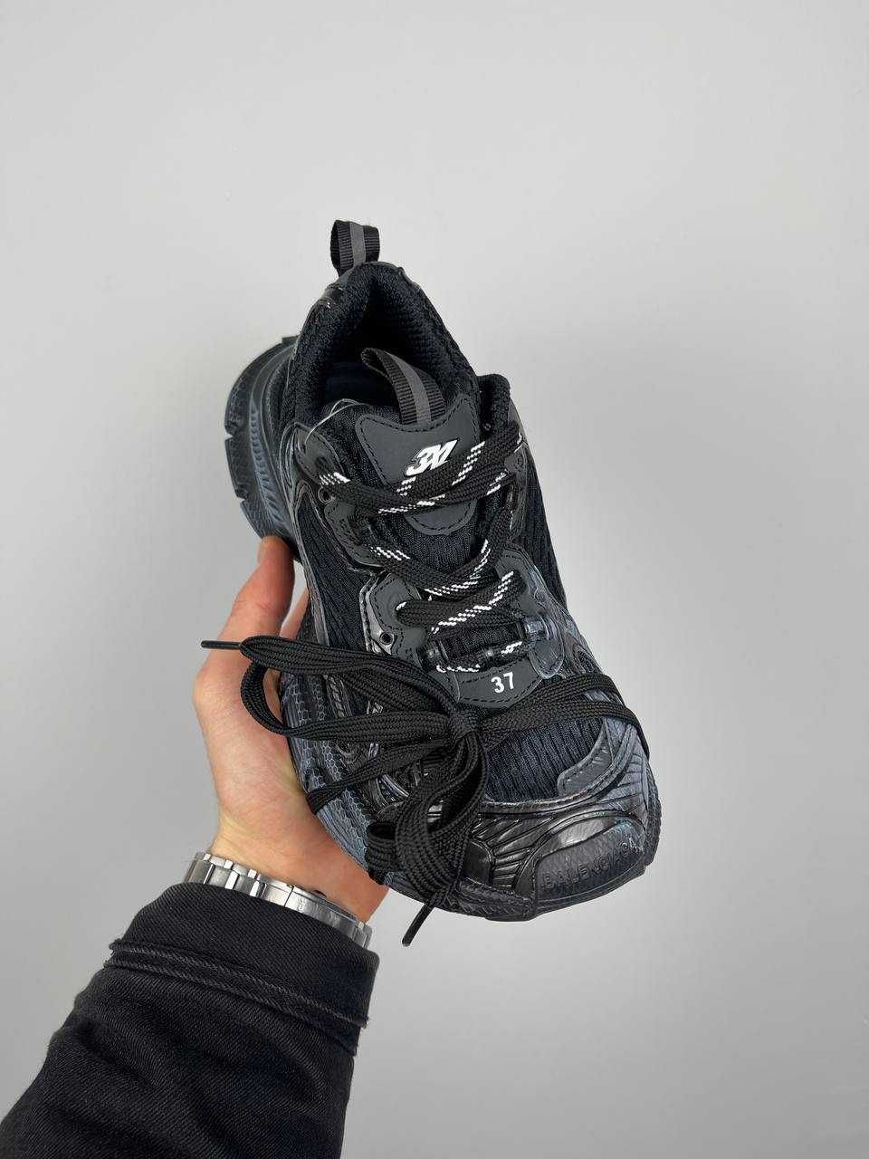 Жіночі кросівки Balenciaga 3XL Triple Black (36-41 р.)