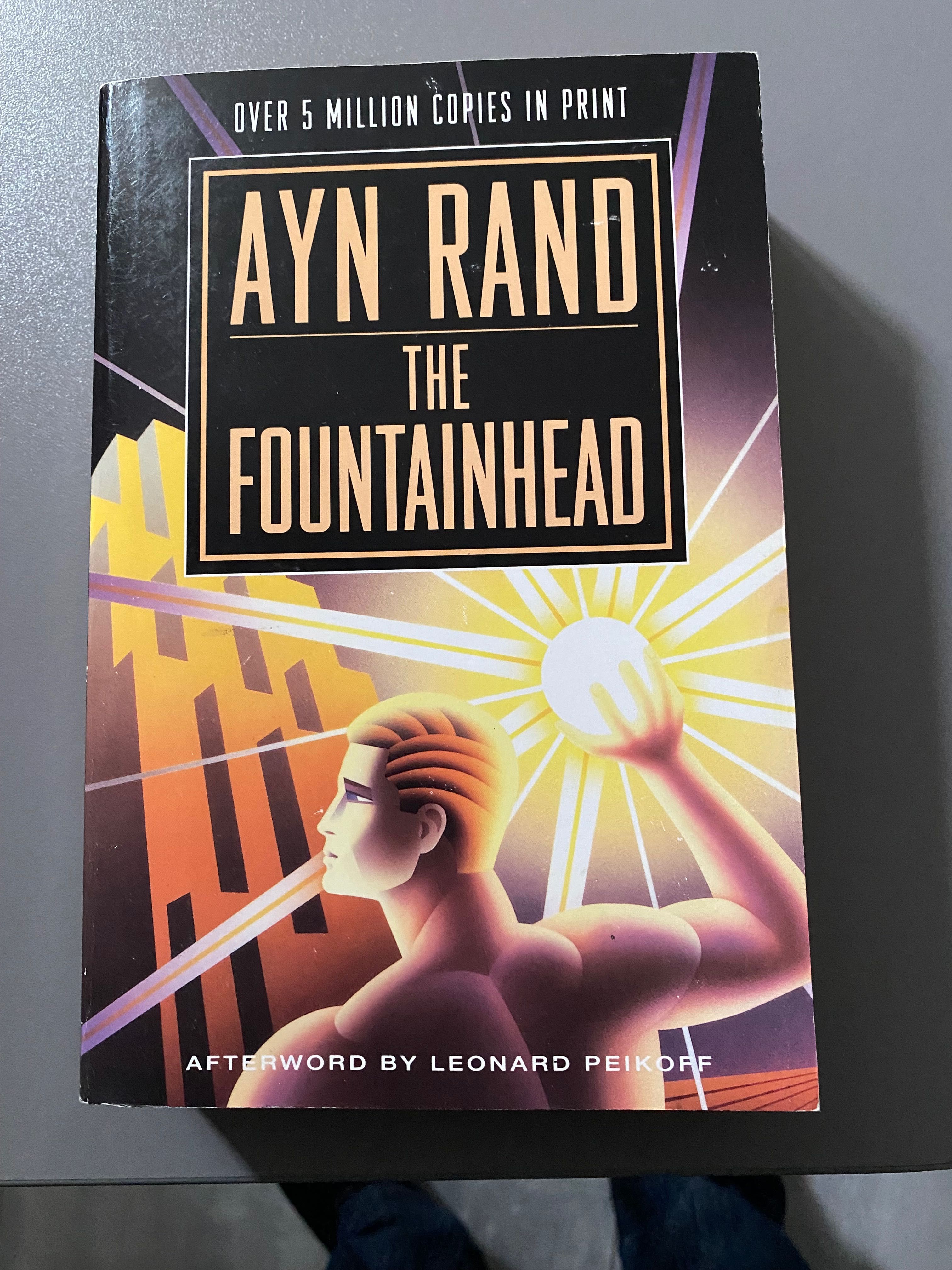 The Fountainhead
 Ayn Rand художня література USA англійською мовою