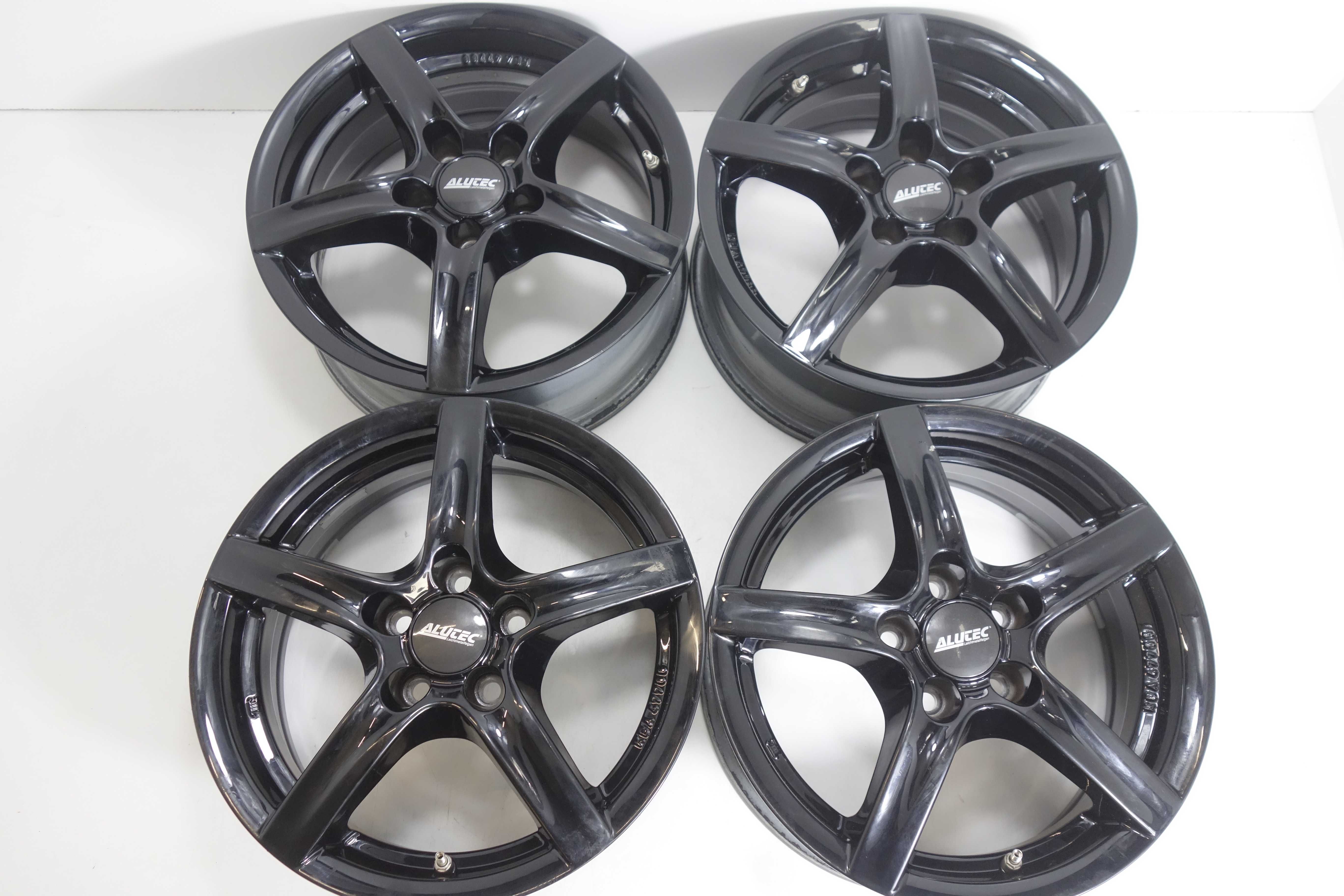 Alufelgi 15" 5x100 Audi A1 A2 A3 Seat Ibiza Skoda Vw Golf Czarne 930