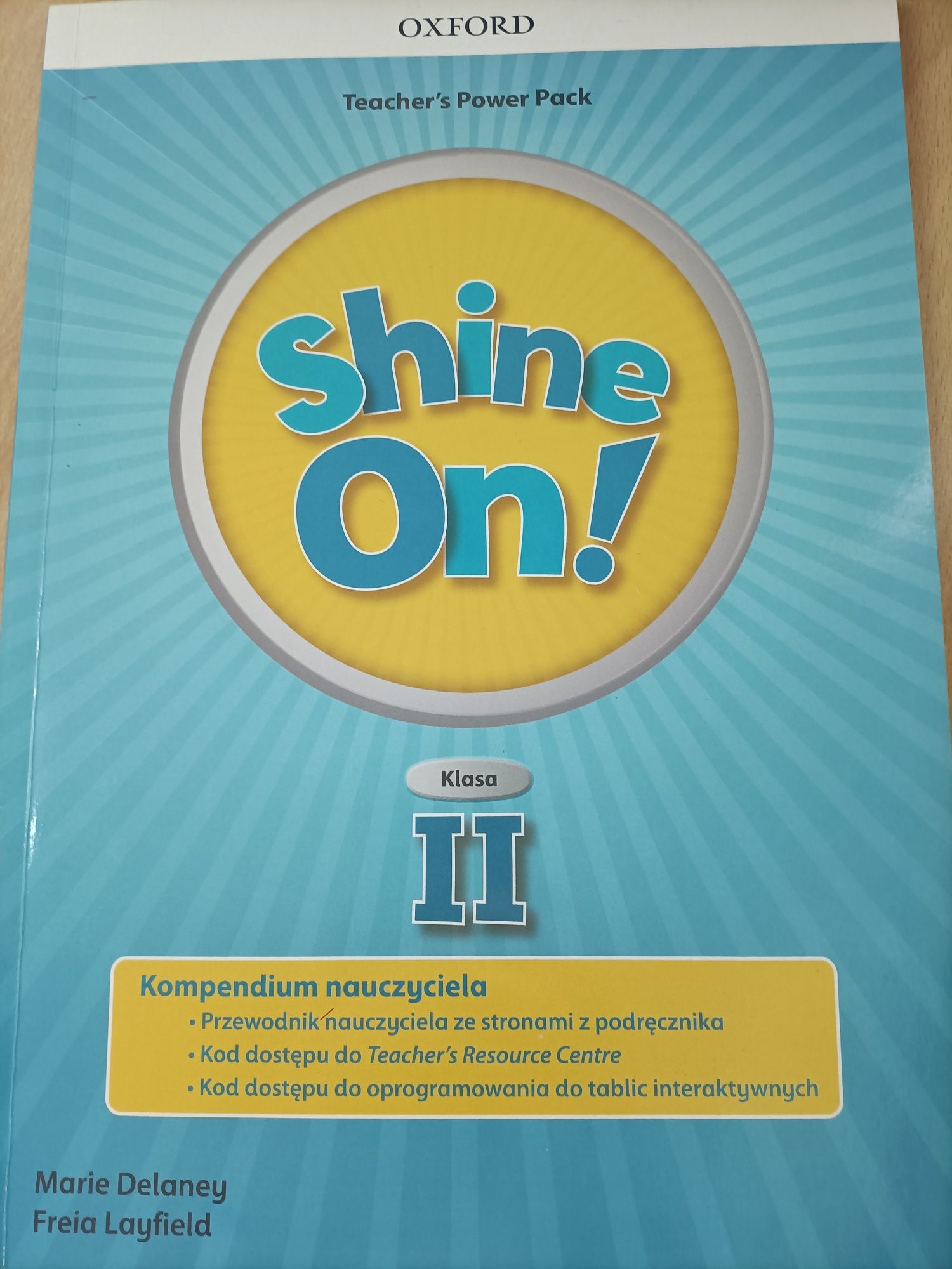 Książka nauczyciela Shine on 2 teacher's book