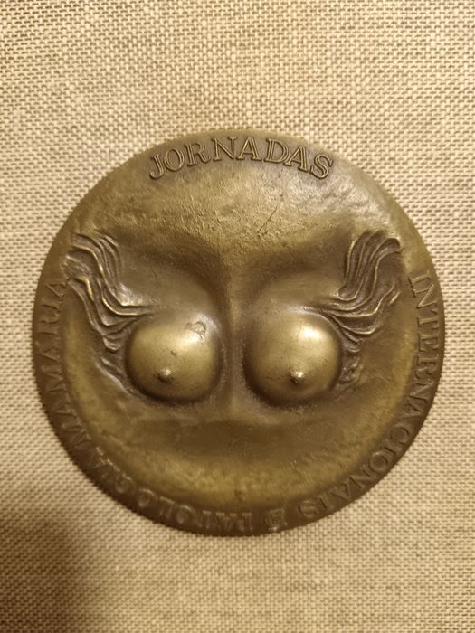 Medalha Bronze comemorativa Seios