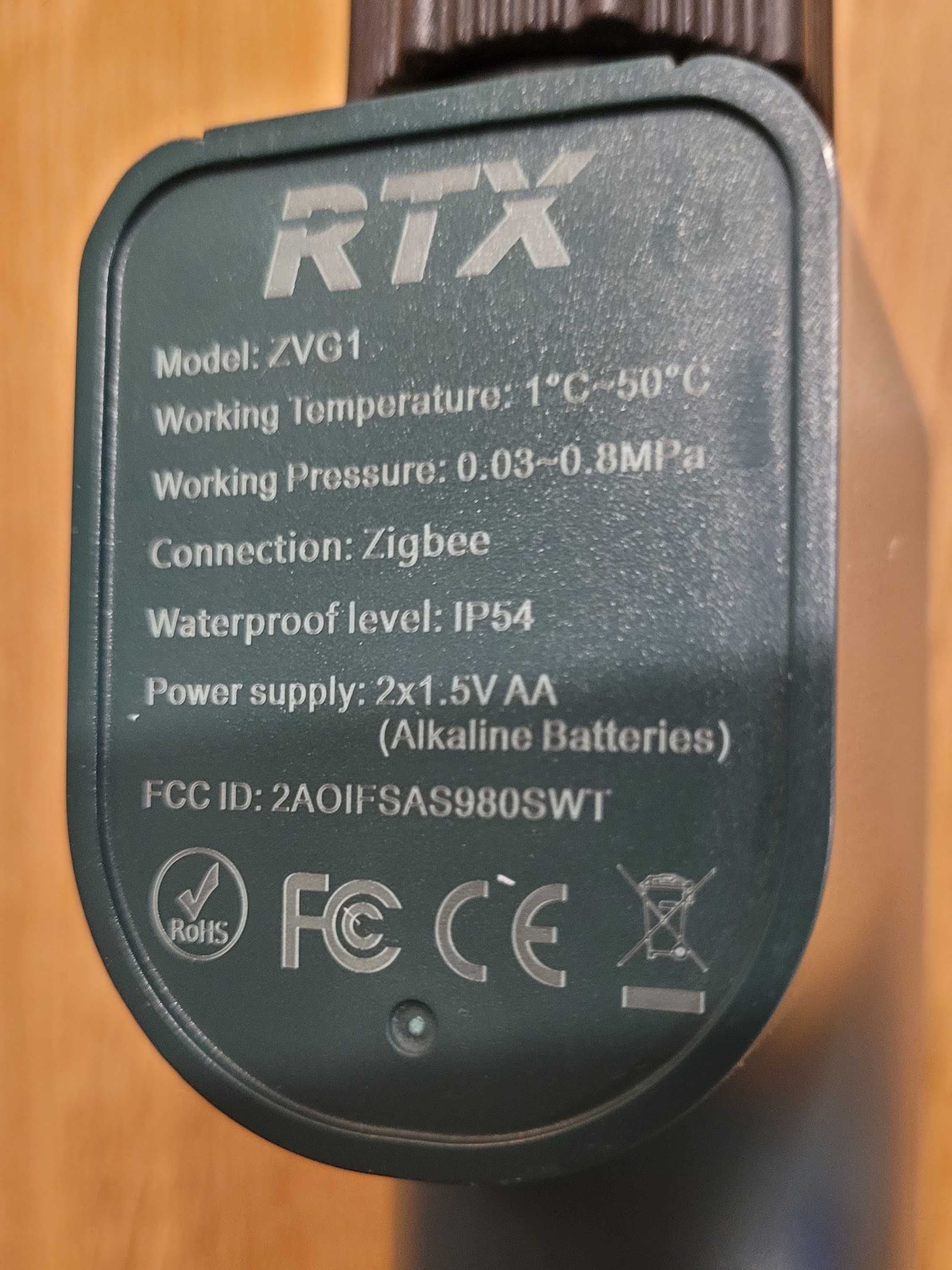 RTX Zawór System Nawadniania Podlewania Ogrodu Tuya Zigbee Pomiar Wody