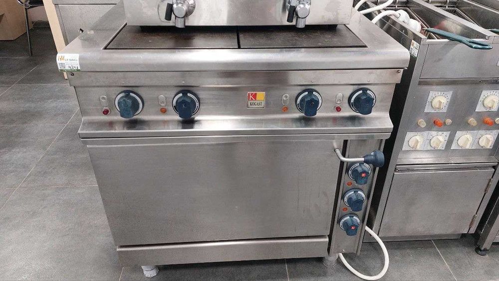 Плита Електрична 4 комф підлогова з духовкою KOGAST EST47/1