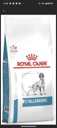 Karma dla psów bez kurczaka royal canin Anallergenic annalergenic