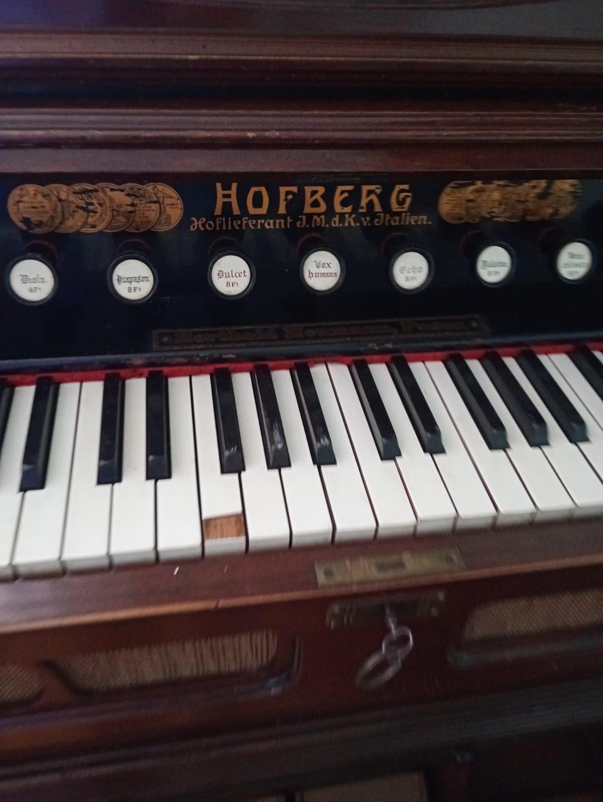 Fortepian Hofberg Italien