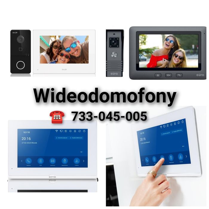 Kamery Monitoring Alarm Montaż instalacja Serwis Wideodomofony