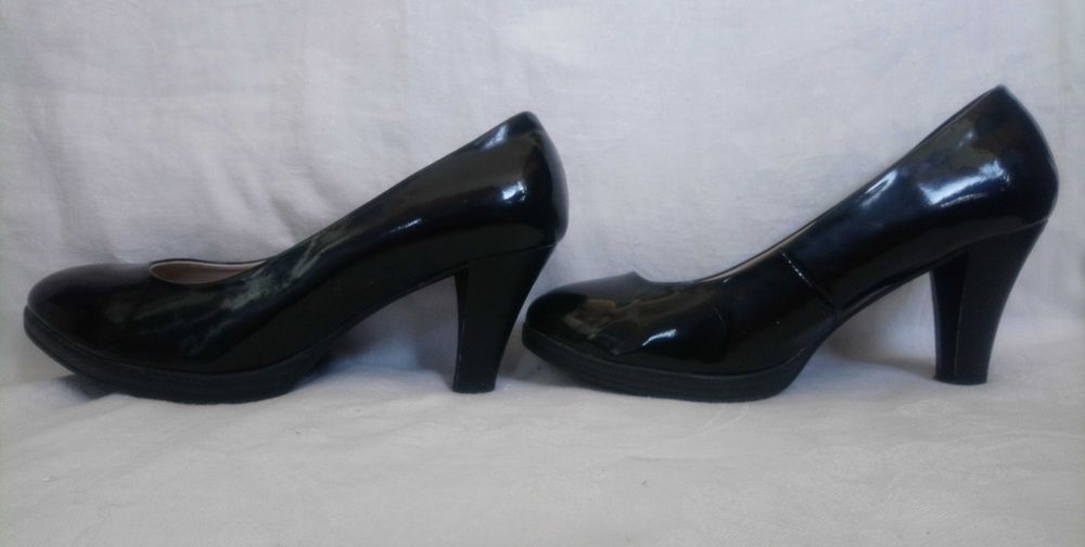 Туфлі чорні лакова шкіра розмір 39 підбор і платформа