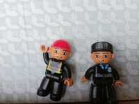 Figurki LEGO Duplo strażak policjant