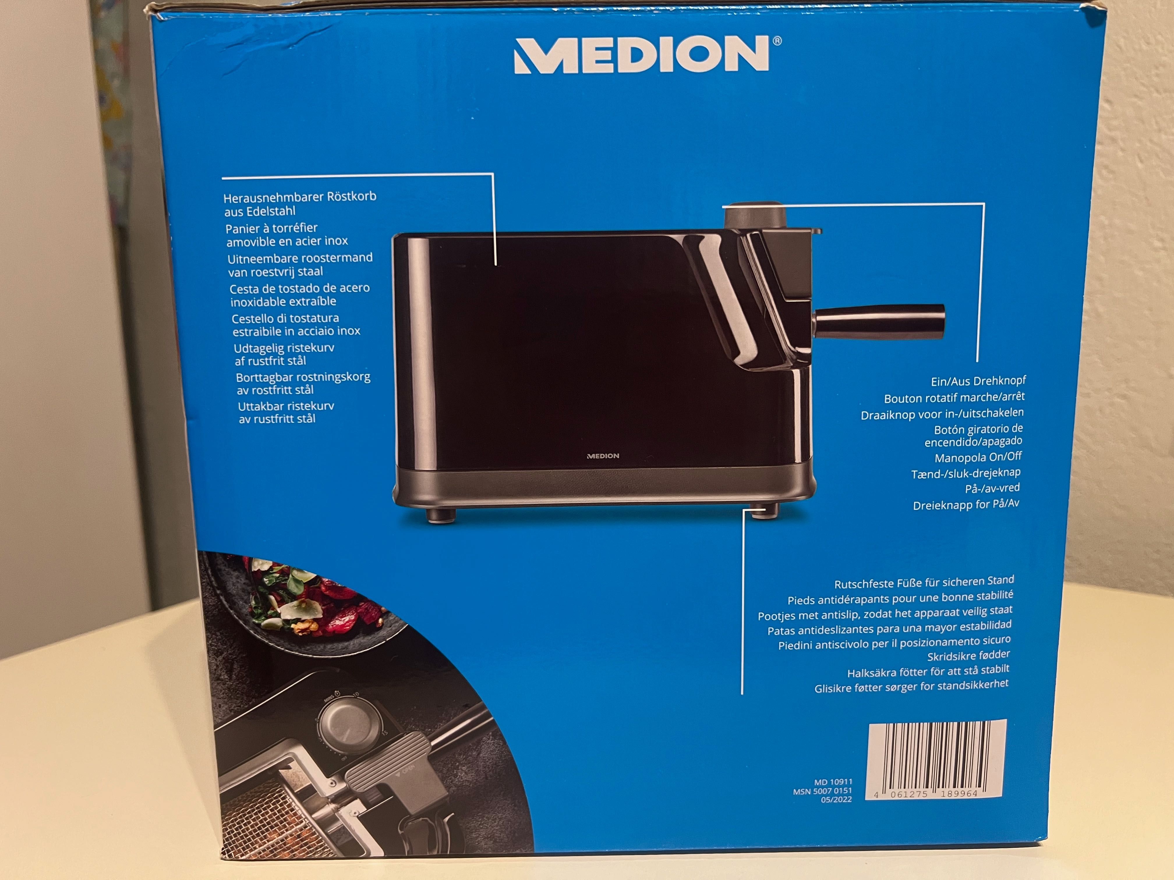 Maszyna do Prażenia Orzechów MEDION MD 10911 – 500W