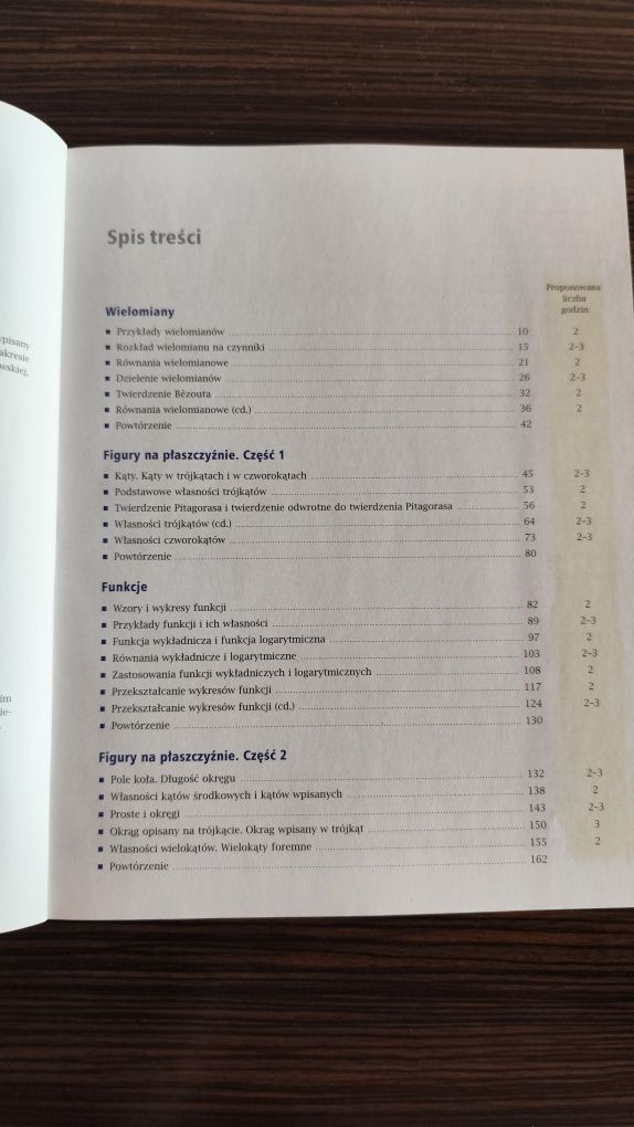 Matematyka z plusem, podręcznik do klasy 2 liceum i technikum podstawa