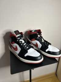 Nike Air Jordan Mid "Black Gym Red"