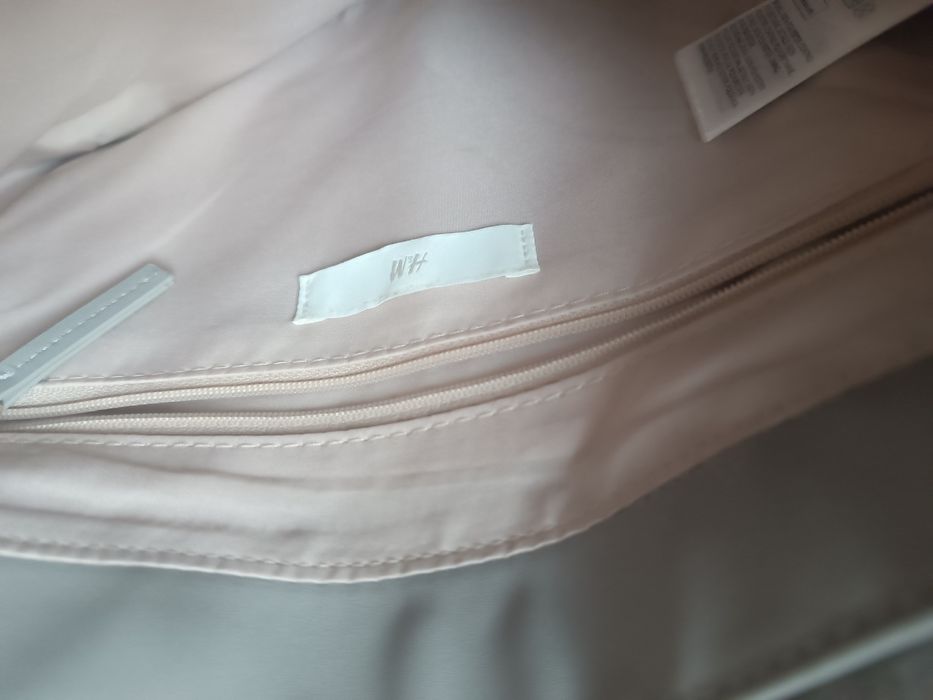 Torebka pikowana szara hm